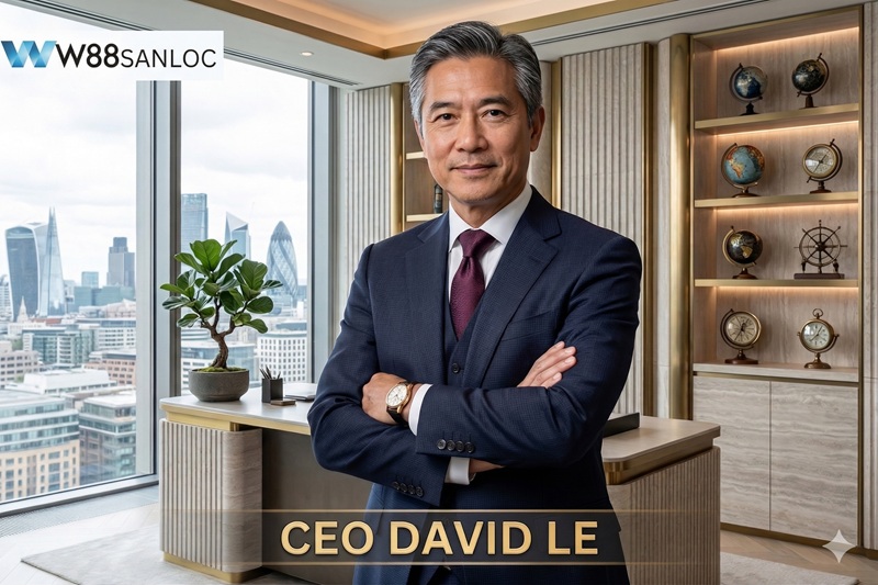 chân dung ceo david le công ty w88sanloc